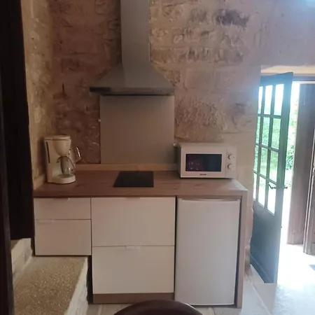 Studio Avec Piscine Dans Maison Forte, 8Km Sarlat Saint-Andre-d'Allas
